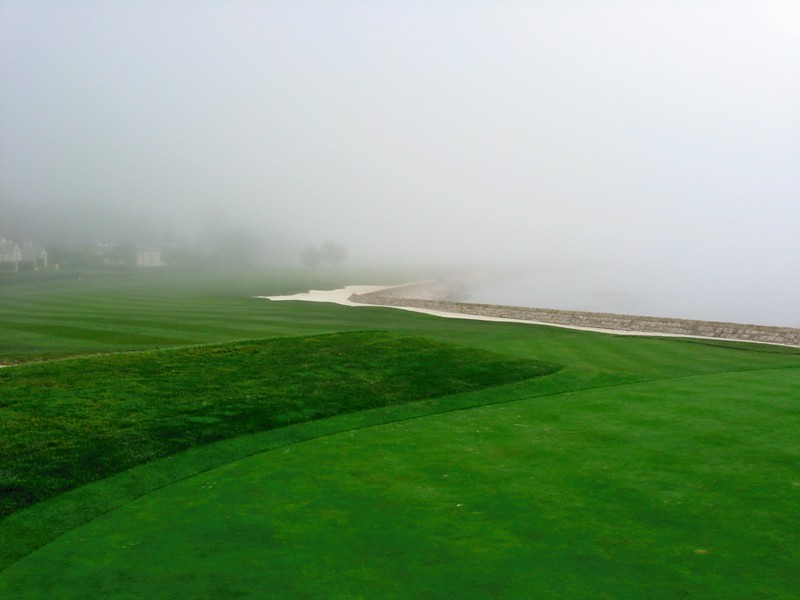 Infamous #18 along the beach from the green