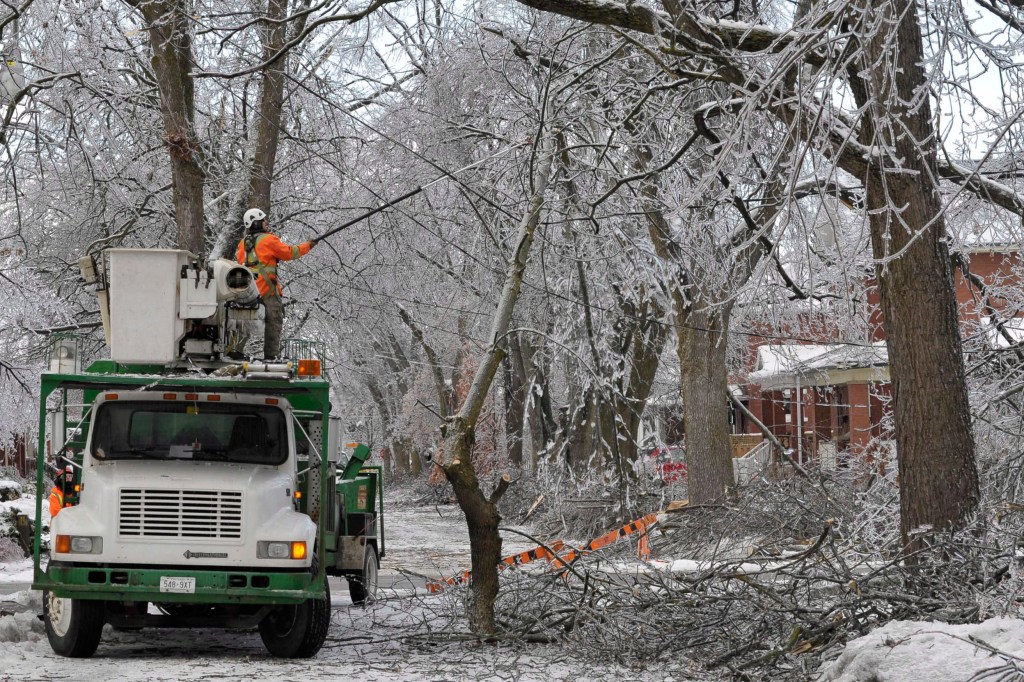 BRAMPTON ICE STORM CLEANUP